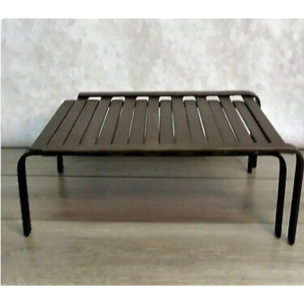 Pottery Barn Metal Shelf Riser Expandable 2 Pc Iron Set Kitchen Cupboard Storage